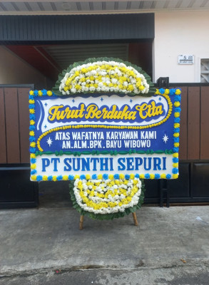 Papan Bunga Duka di Timori